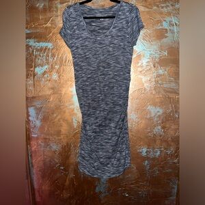 Black and white and Gray Maternity dress